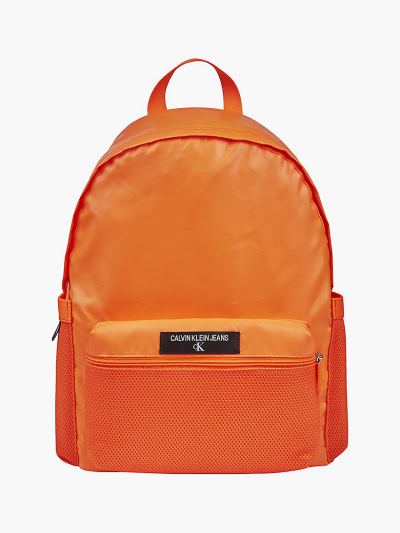 Calvin Klein Táskák & Kiegészítők HU101404 | Calvin Klein Round Férfi Hátizsák Narancssárga